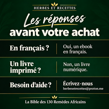 La Bible des 130 Remèdes Africains